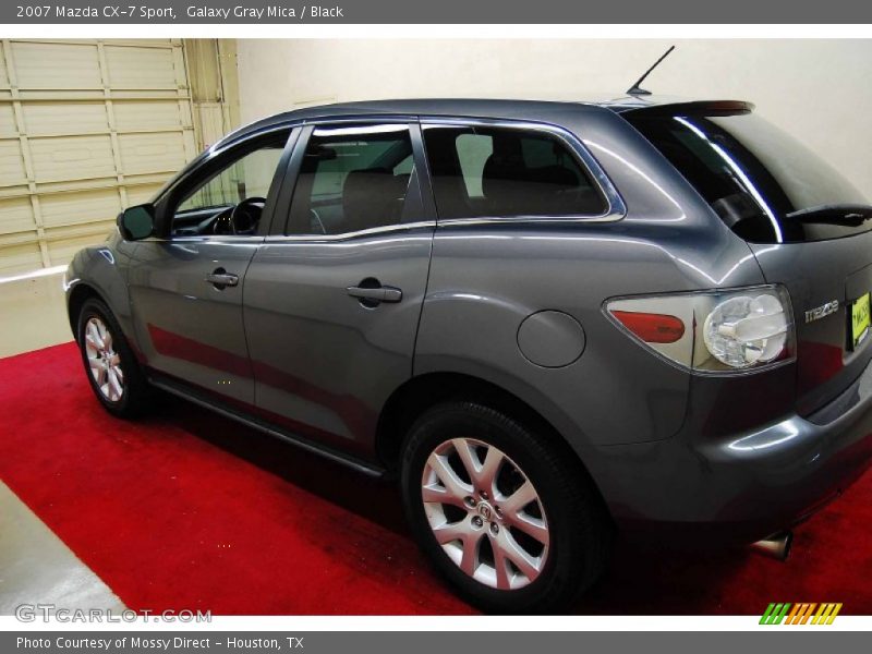 Galaxy Gray Mica / Black 2007 Mazda CX-7 Sport