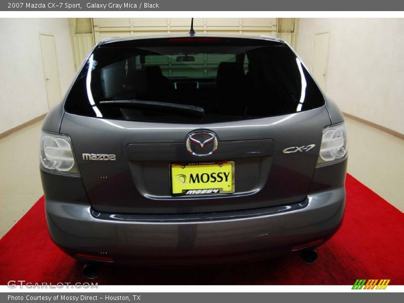 Galaxy Gray Mica / Black 2007 Mazda CX-7 Sport