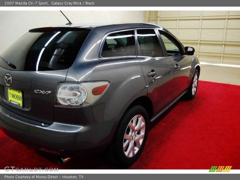 Galaxy Gray Mica / Black 2007 Mazda CX-7 Sport