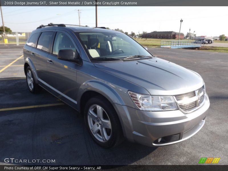 Silver Steel Metallic / Dark Slate Gray/Light Graystone 2009 Dodge Journey SXT