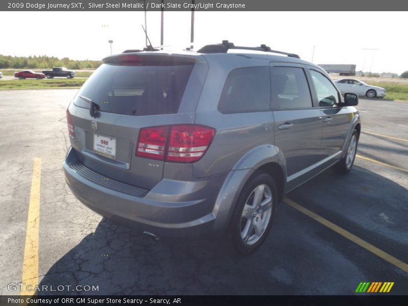 Silver Steel Metallic / Dark Slate Gray/Light Graystone 2009 Dodge Journey SXT