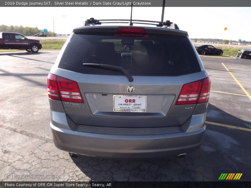 Silver Steel Metallic / Dark Slate Gray/Light Graystone 2009 Dodge Journey SXT