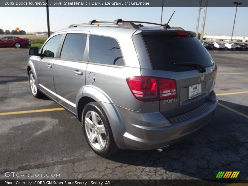 Silver Steel Metallic / Dark Slate Gray/Light Graystone 2009 Dodge Journey SXT