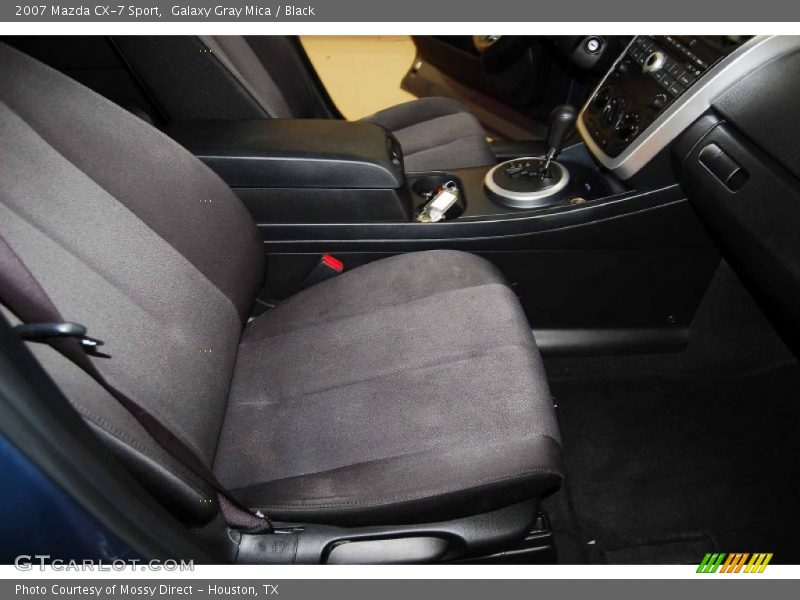 Galaxy Gray Mica / Black 2007 Mazda CX-7 Sport