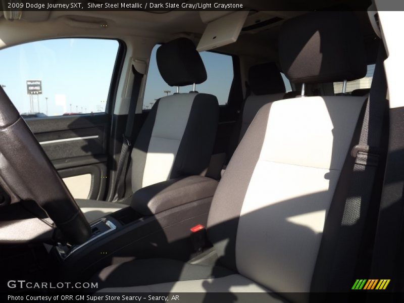 Silver Steel Metallic / Dark Slate Gray/Light Graystone 2009 Dodge Journey SXT