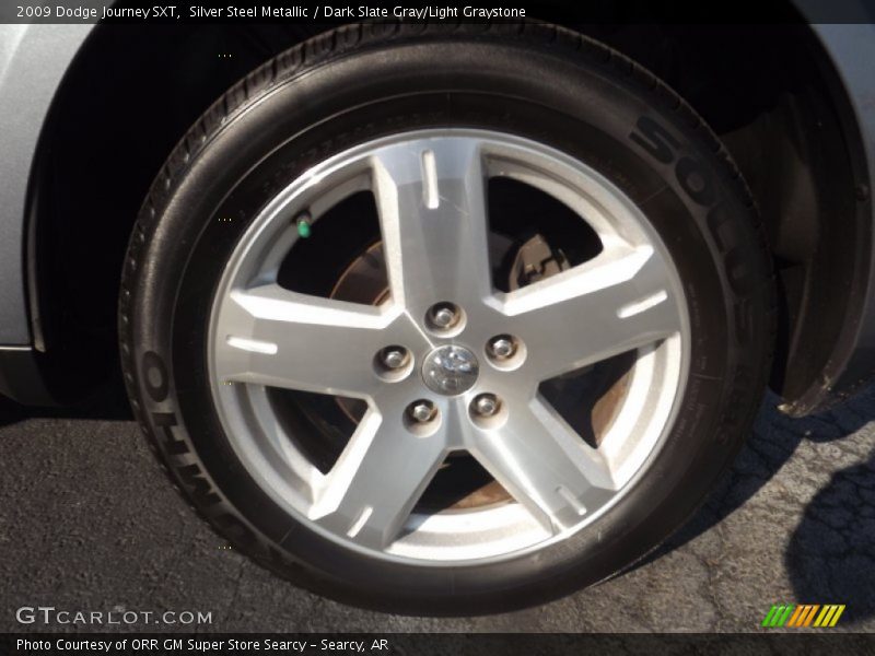 Silver Steel Metallic / Dark Slate Gray/Light Graystone 2009 Dodge Journey SXT