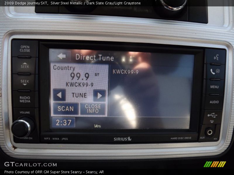 Silver Steel Metallic / Dark Slate Gray/Light Graystone 2009 Dodge Journey SXT