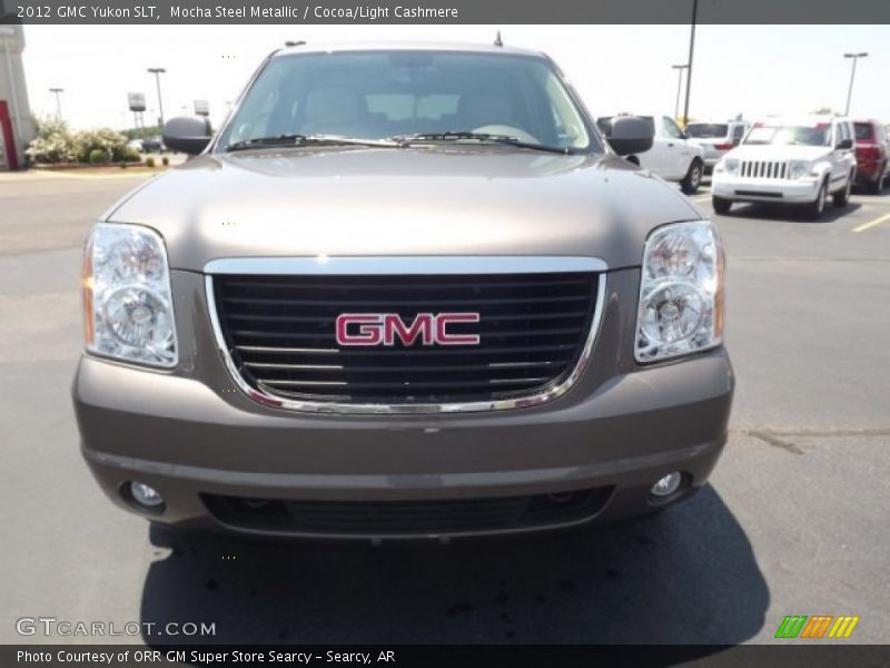 Mocha Steel Metallic / Cocoa/Light Cashmere 2012 GMC Yukon SLT