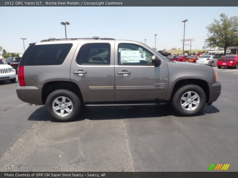 Mocha Steel Metallic / Cocoa/Light Cashmere 2012 GMC Yukon SLT