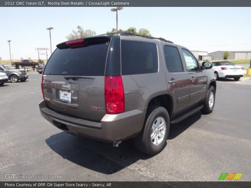 Mocha Steel Metallic / Cocoa/Light Cashmere 2012 GMC Yukon SLT