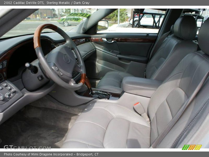 Sterling Metallic / Dark Gray 2002 Cadillac DeVille DTS