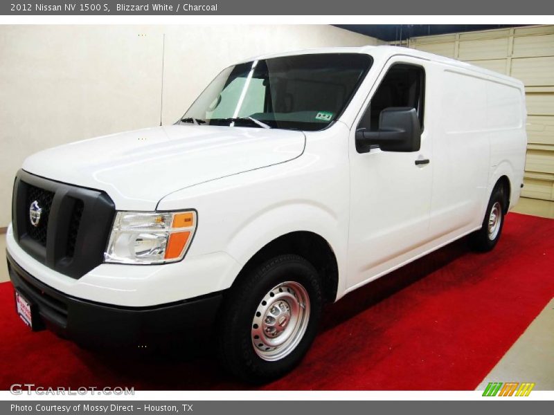 Blizzard White / Charcoal 2012 Nissan NV 1500 S