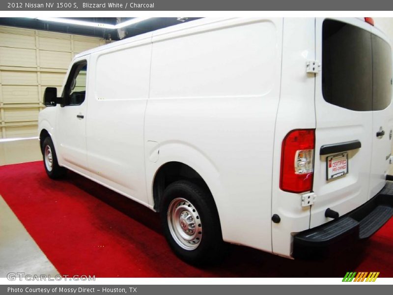 Blizzard White / Charcoal 2012 Nissan NV 1500 S