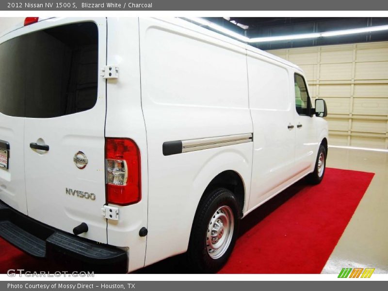 Blizzard White / Charcoal 2012 Nissan NV 1500 S