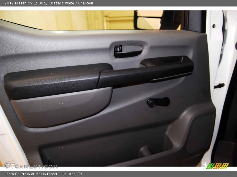 Blizzard White / Charcoal 2012 Nissan NV 1500 S