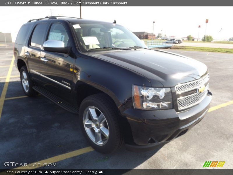 Black / Light Cashmere/Dark Cashmere 2013 Chevrolet Tahoe LTZ 4x4