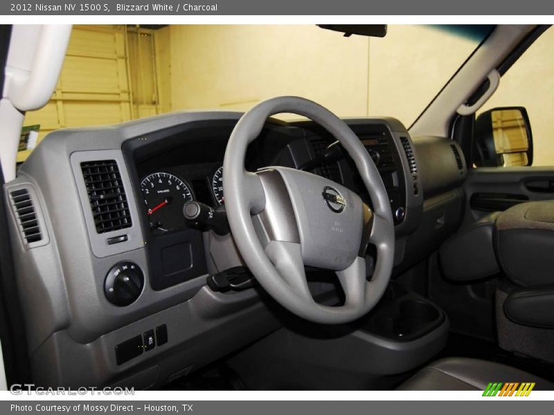 Blizzard White / Charcoal 2012 Nissan NV 1500 S