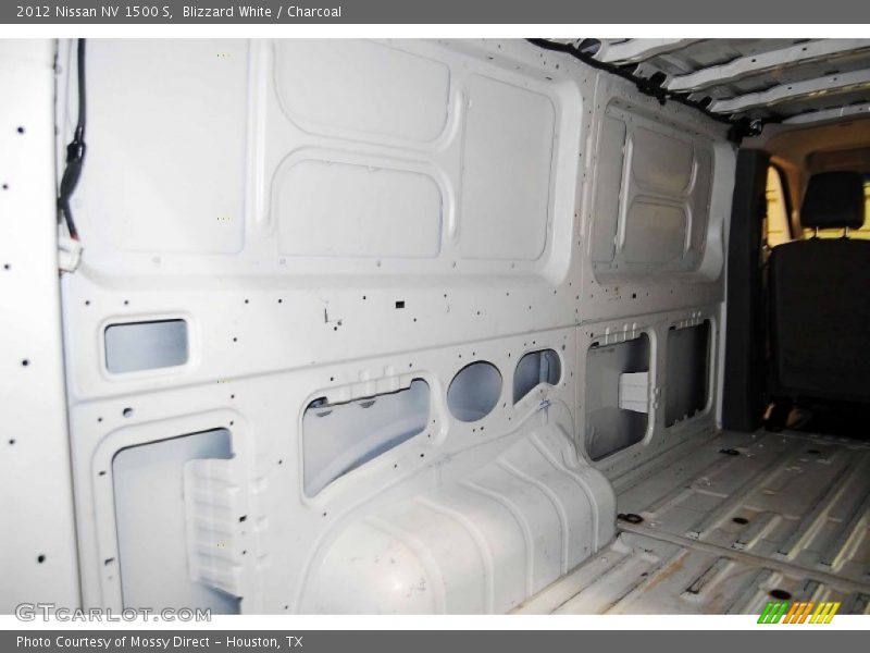 Blizzard White / Charcoal 2012 Nissan NV 1500 S