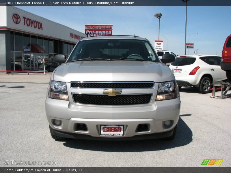 Silver Birch Metallic / Dark Titanium/Light Titanium 2007 Chevrolet Tahoe LS
