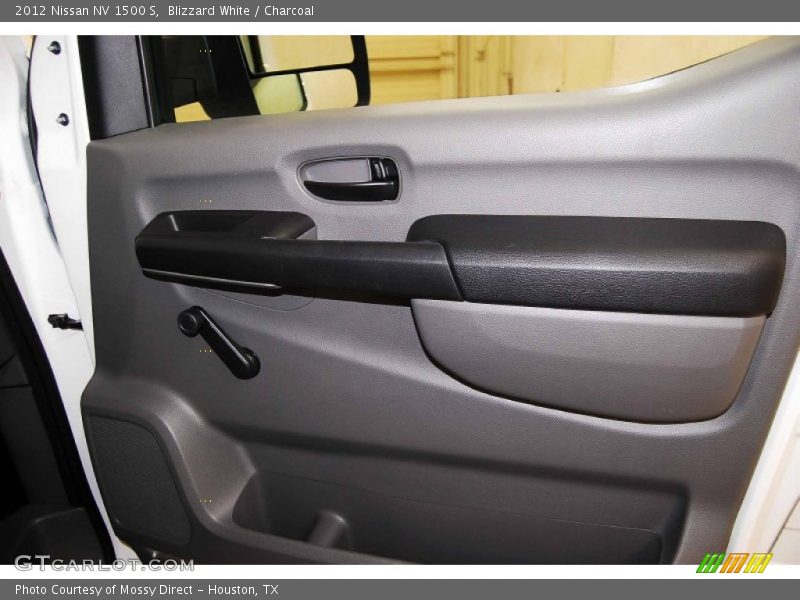 Blizzard White / Charcoal 2012 Nissan NV 1500 S
