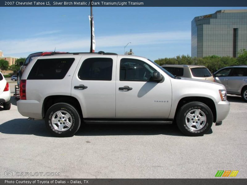 Silver Birch Metallic / Dark Titanium/Light Titanium 2007 Chevrolet Tahoe LS