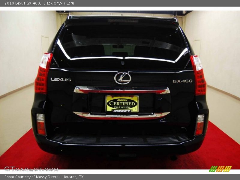 Black Onyx / Ecru 2010 Lexus GX 460