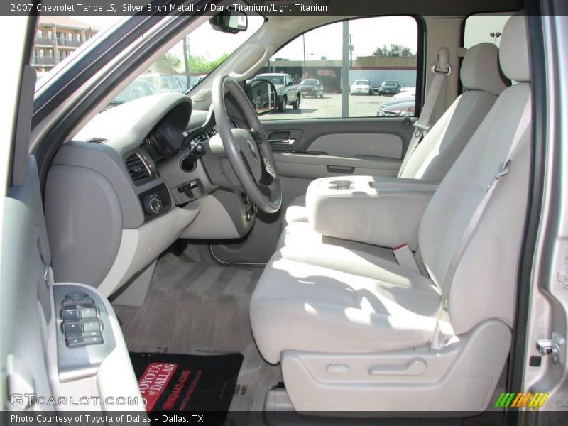 Silver Birch Metallic / Dark Titanium/Light Titanium 2007 Chevrolet Tahoe LS