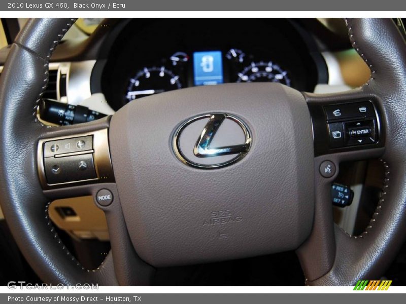 Black Onyx / Ecru 2010 Lexus GX 460