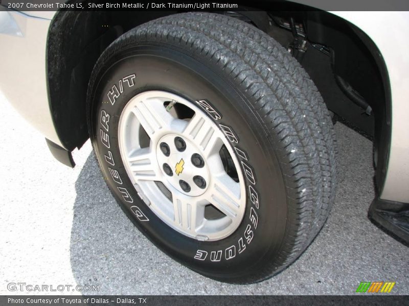 Silver Birch Metallic / Dark Titanium/Light Titanium 2007 Chevrolet Tahoe LS