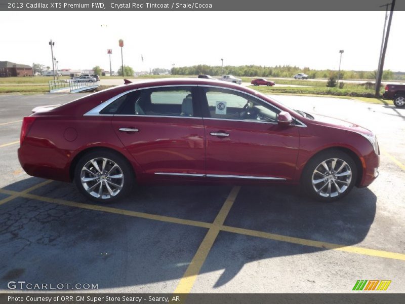 Crystal Red Tintcoat / Shale/Cocoa 2013 Cadillac XTS Premium FWD