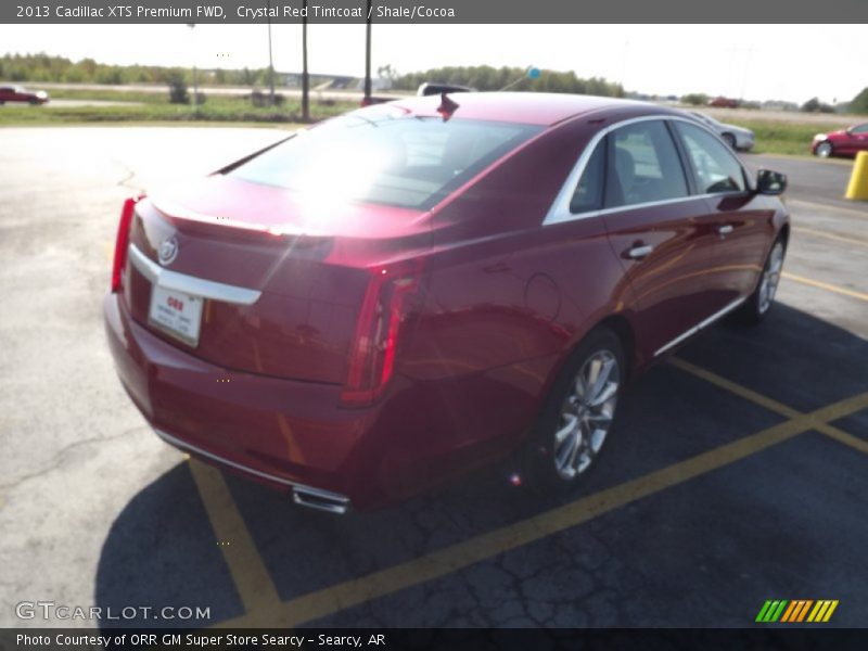 Crystal Red Tintcoat / Shale/Cocoa 2013 Cadillac XTS Premium FWD