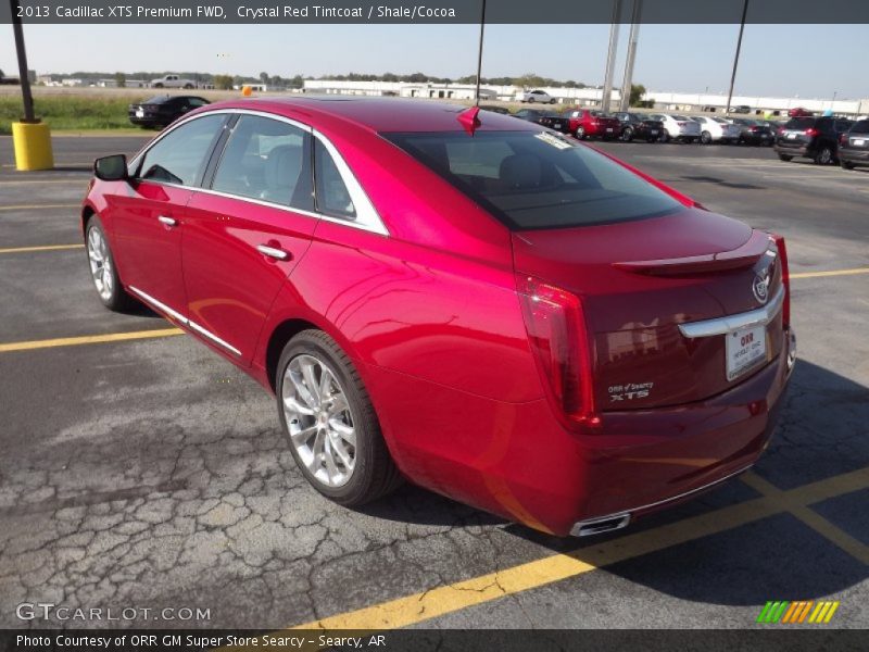 Crystal Red Tintcoat / Shale/Cocoa 2013 Cadillac XTS Premium FWD