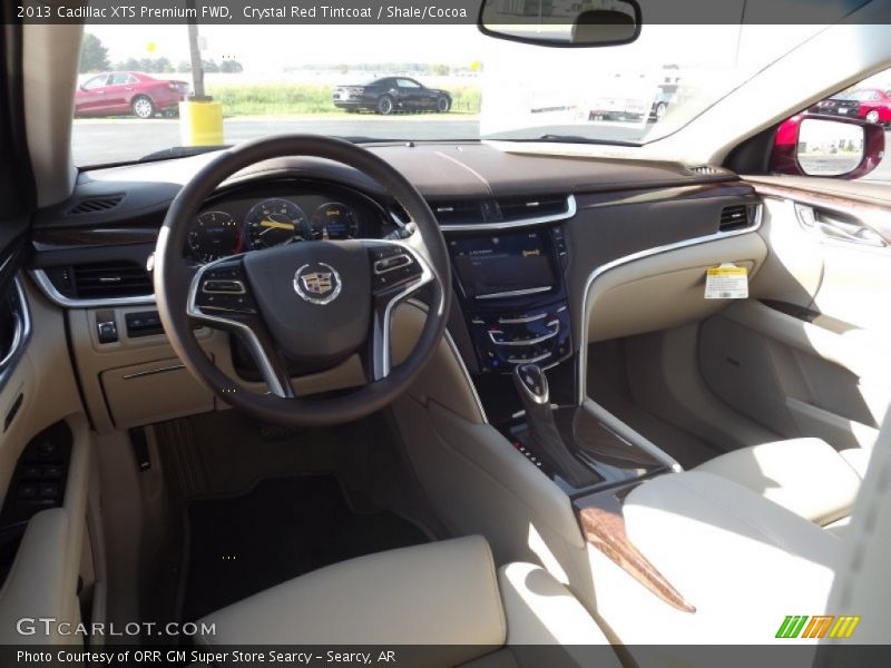 Crystal Red Tintcoat / Shale/Cocoa 2013 Cadillac XTS Premium FWD