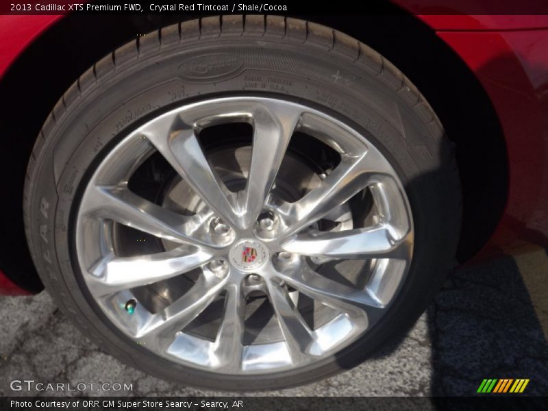 Crystal Red Tintcoat / Shale/Cocoa 2013 Cadillac XTS Premium FWD