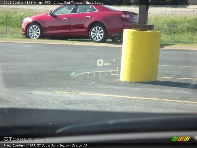 Crystal Red Tintcoat / Shale/Cocoa 2013 Cadillac XTS Premium FWD