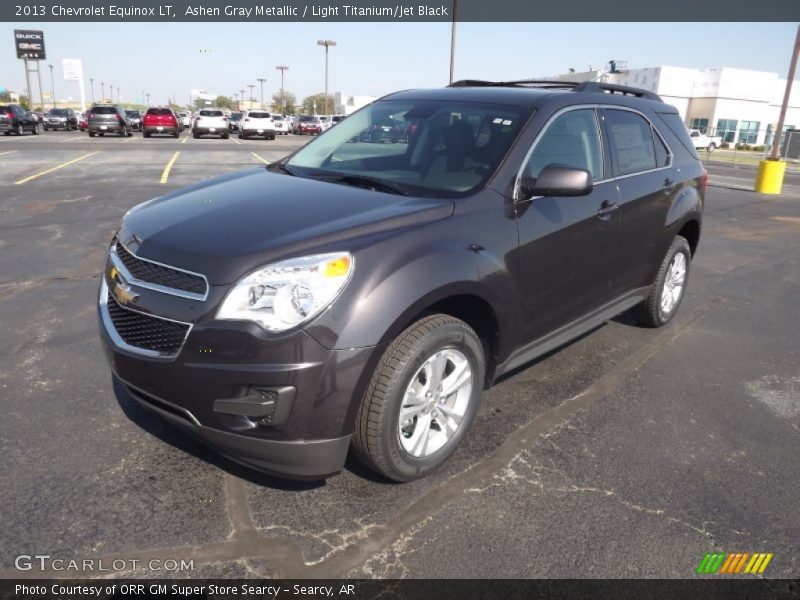 Ashen Gray Metallic / Light Titanium/Jet Black 2013 Chevrolet Equinox LT
