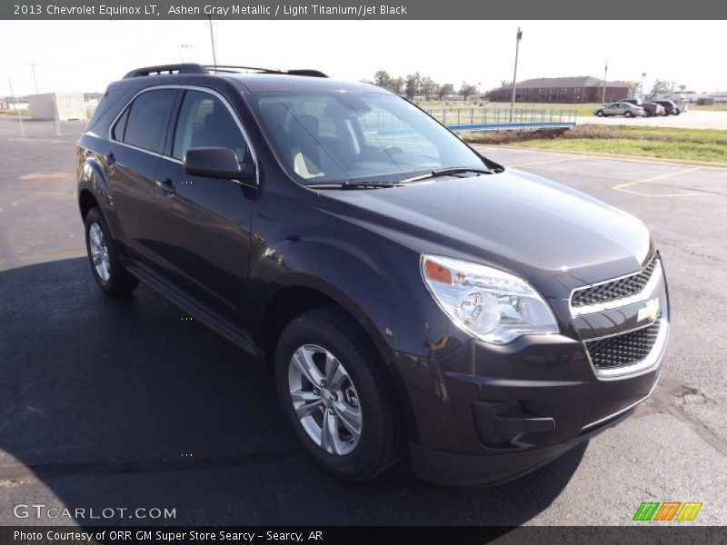 Ashen Gray Metallic / Light Titanium/Jet Black 2013 Chevrolet Equinox LT