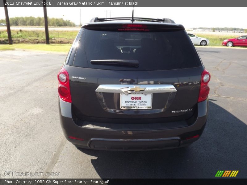 Ashen Gray Metallic / Light Titanium/Jet Black 2013 Chevrolet Equinox LT