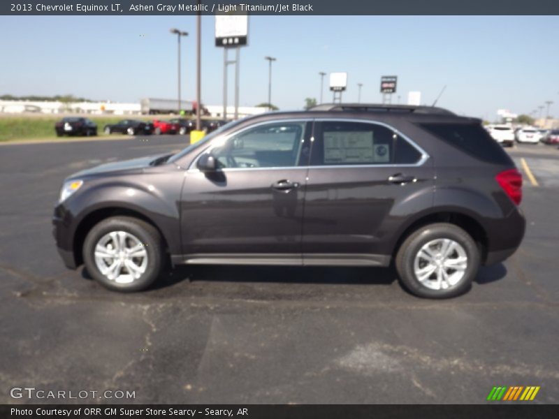 Ashen Gray Metallic / Light Titanium/Jet Black 2013 Chevrolet Equinox LT