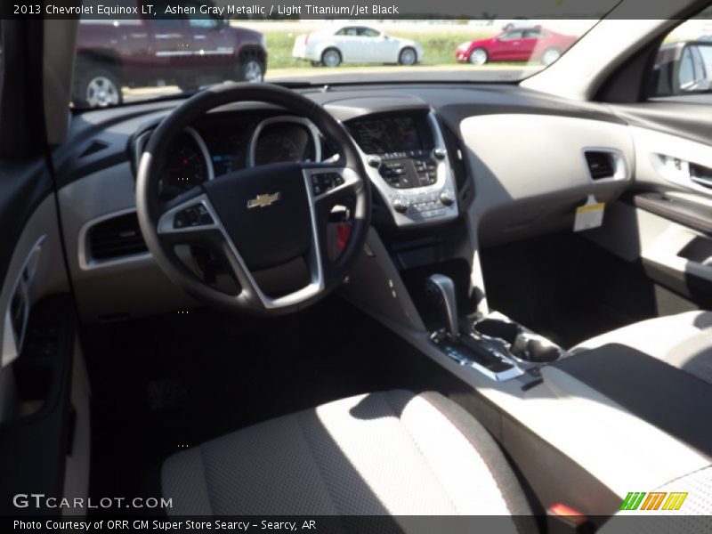 Ashen Gray Metallic / Light Titanium/Jet Black 2013 Chevrolet Equinox LT
