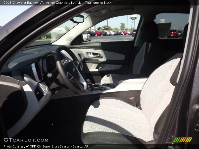 Ashen Gray Metallic / Light Titanium/Jet Black 2013 Chevrolet Equinox LT