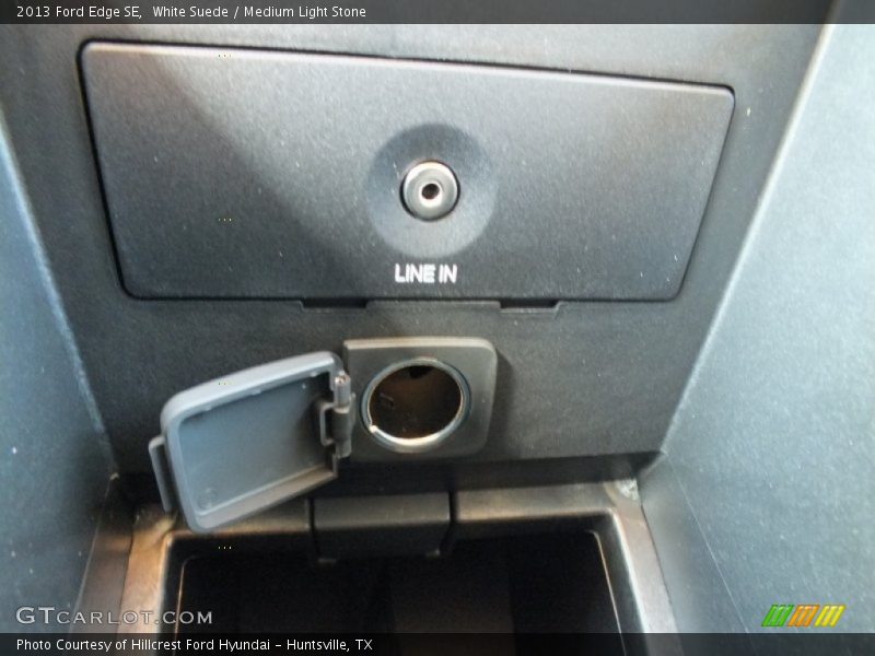 White Suede / Medium Light Stone 2013 Ford Edge SE