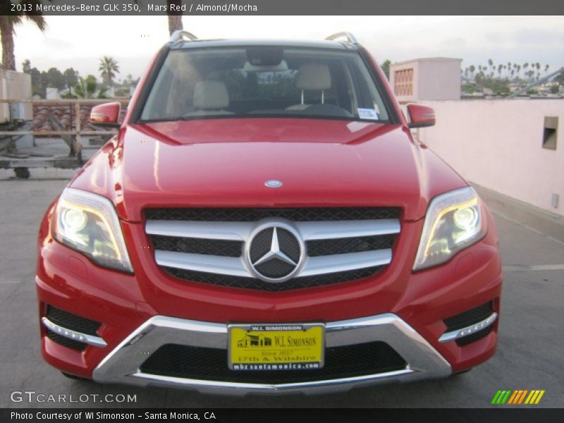 Mars Red / Almond/Mocha 2013 Mercedes-Benz GLK 350