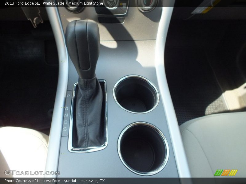 White Suede / Medium Light Stone 2013 Ford Edge SE