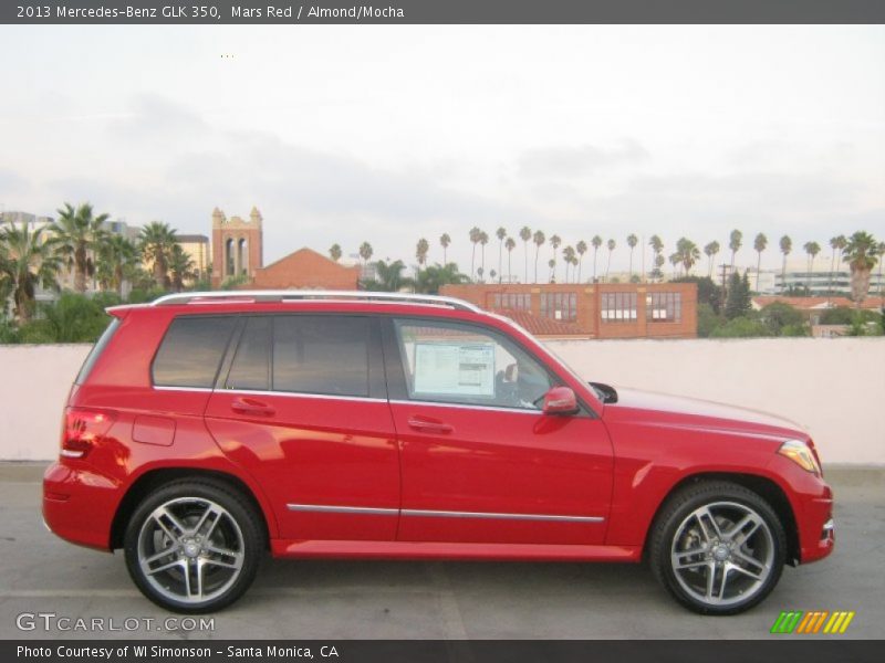 Mars Red / Almond/Mocha 2013 Mercedes-Benz GLK 350