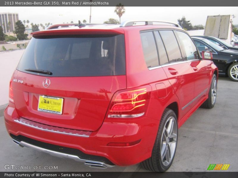 Mars Red / Almond/Mocha 2013 Mercedes-Benz GLK 350