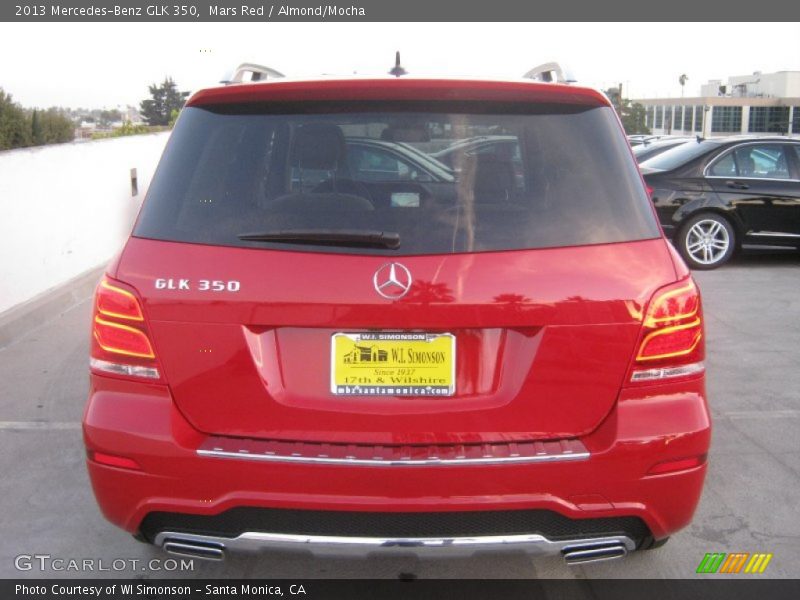 Mars Red / Almond/Mocha 2013 Mercedes-Benz GLK 350