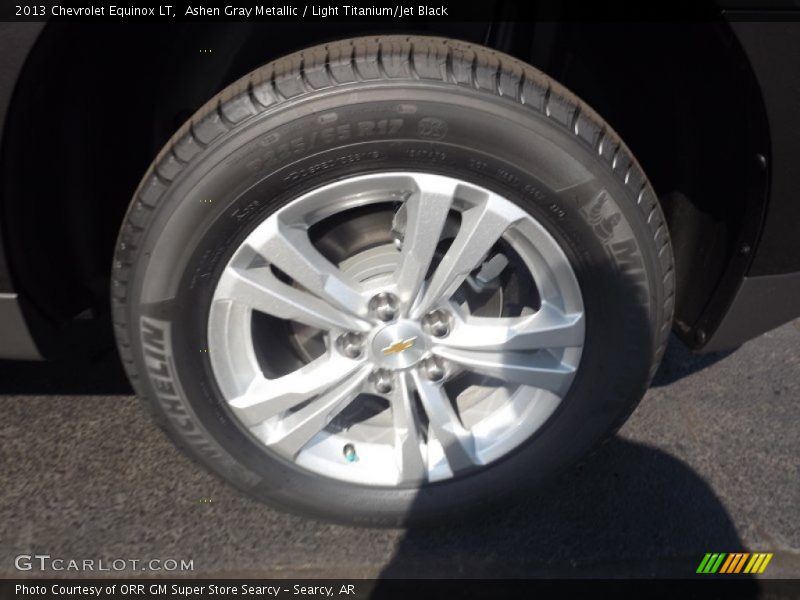 Ashen Gray Metallic / Light Titanium/Jet Black 2013 Chevrolet Equinox LT
