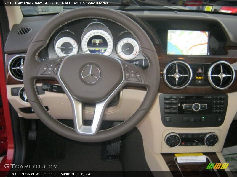 Mars Red / Almond/Mocha 2013 Mercedes-Benz GLK 350