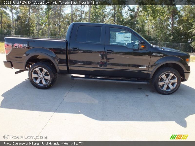 Tuxedo Black Metallic / Black 2013 Ford F150 FX4 SuperCrew 4x4